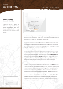 Melbourne to Melbourne Driving Loop