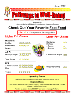 Check Out Your Favorite Fast Food KEY