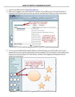 how to create a diagram in gliffy
