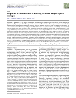 Adaptation or Manipulation?