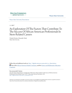 An Exploration Of The Factors That Contribute To The Success Of