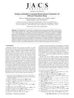 Charge Localization in Isolated Mixed