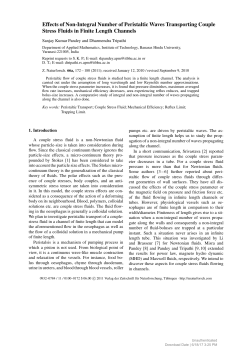 Effects of Non-Integral Number of Peristaltic Waves