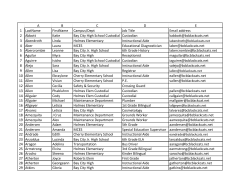 BCISD staff contact list 2016 and 17 Oct 3