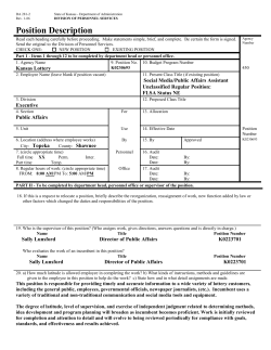 DA Position Description