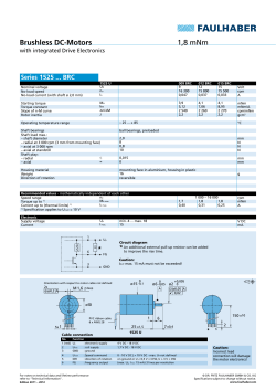 1,8 mNm Brushless DC