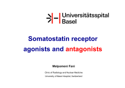 Somatostatin receptor agonists and antagonists