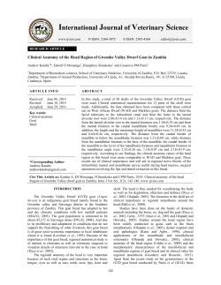 Full text pdf - International Journal of Veterinary Science