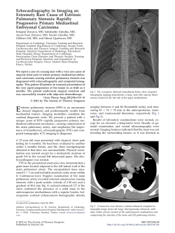- The Annals of Thoracic Surgery
