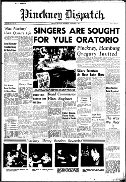 09-04-1963 - Village of Pinckney
