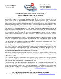 Groundbreaking new travel product launches Jan. 22