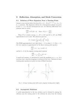 9 Reflection, Absorption, and Mode Conversion