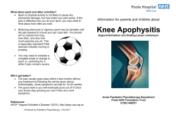 Contact Numbers - Poole Hospital NHS Foundation Trust