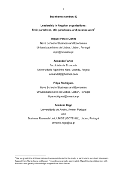 Emic paradoxes, etic paradoxes, and paradox work