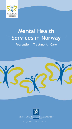 Mental Health Services in Norway