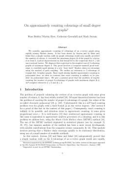 On approximately counting colourings of small degree graphs