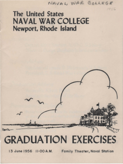 GRADUA liON EXERCISES - US Naval War College