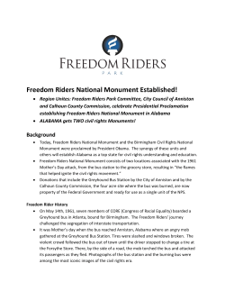 Media Kit  - Freedom Riders Park