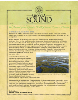 Fall 2009 Issue - Georgia`s Coastal Resources Division Website