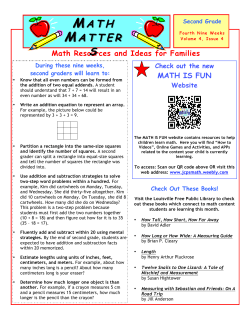 MATH MATTER S