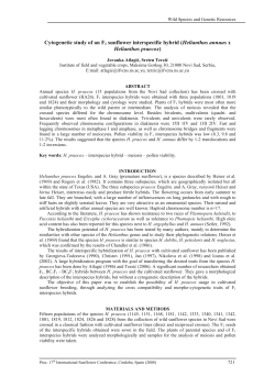 Phomopsis control in sunflower using products of biogenic origin