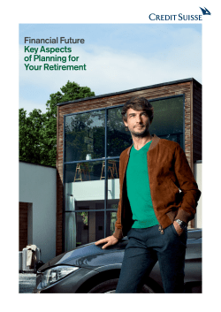 Financial Future Key Aspects of Planning for Your