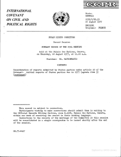 international covenant on civil and political rights