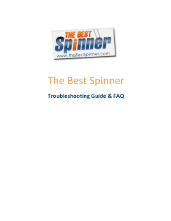 The Best Spinner FAQ And Troubleshooting Guide.