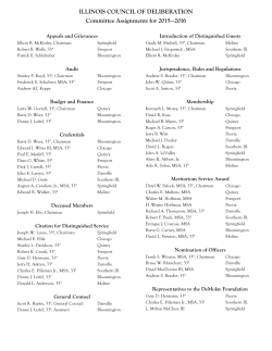 ICOD Committees 2016 - Valley of Bloomington AASR