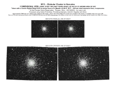 M13 &ndash; Globular Cluster in Hercules