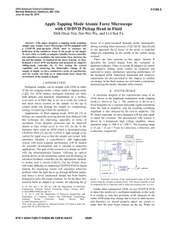 Apply Tapping Mode Atomic Force Microscope with CD/DVD Pickup