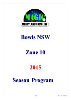 Bowls NSW - Club Merrylands Bowling
