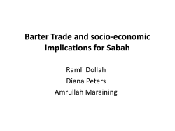 Barter Trading-Centuries of Trade
