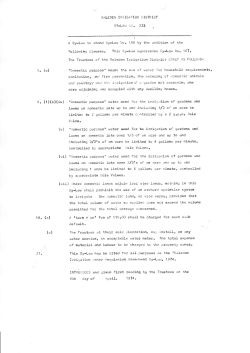 bylaw no. 233 - Kaleden Irrigation District