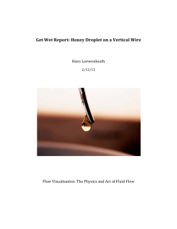Read the Report - Flow Visualization