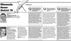 Minnesota House District 7B questionaire