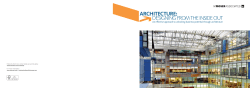 architecture: designing from the inside out
