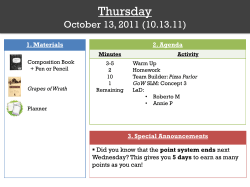 Monday September 21, 2009 9.21.2009