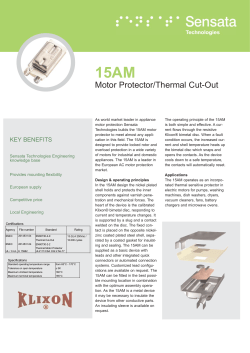 15AM - Sensata Technologies