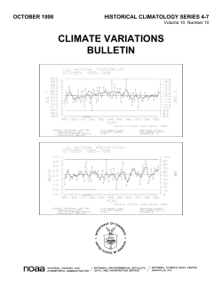 Climate Variations Bulletin