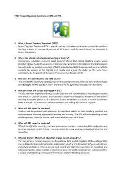 FAQ - Ministry of Education, Brunei Darussalam