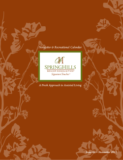 Issue 60 &bull; November 2015