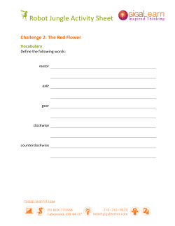 Robot Jungle Activity Sheet