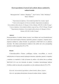 Electroepoxidation of natural and synthetic alkenes mediated by