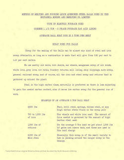 Steel Ball Manufacture - transcribed from