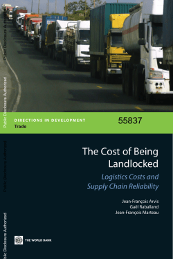 The Cost of Being Landlocked