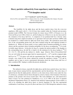 Heavy particle radioactivity from superheavy nuclei leading to 114
