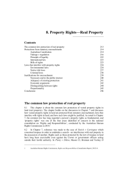 Ch 8 PDF - Australian Law Reform Commission