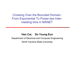 Crossing Over the Bounded Domain: From Exponential To Power