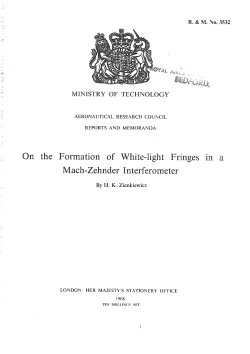On the Formation of White-light Fringes Mach